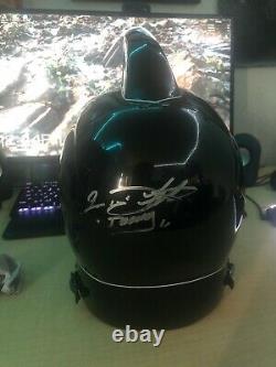 Black DinoThunder Helmet signed by JDF (Aniki Cosplay)