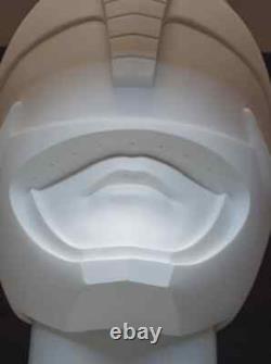 Black Mighty Morphin Power Rangers Helmet Raw Resin Cast Cosplay Prop Replica