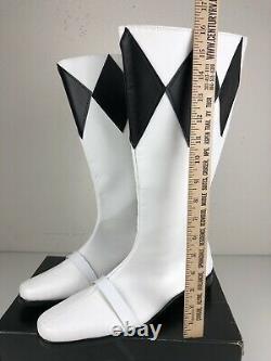Black Power Ranger Boots, Cosplay Mighty Morphin Power Rangers Size 11 / 12