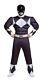 Black Ranger Mighty Morphin Power Rangers Fancy Dress Halloween Adult Costume