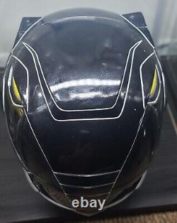 Black Ranger Power Rangers Helmet Aniki Cosplay Signed By Johnny Yong Bosch MMPR