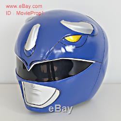 Blue Power Ranger Helmet Headwear Halloween Costume cosplay Props