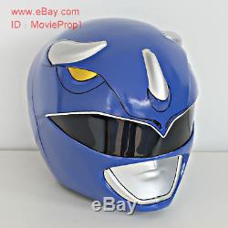 Blue Power Ranger Helmet Headwear Halloween Costume cosplay Props
