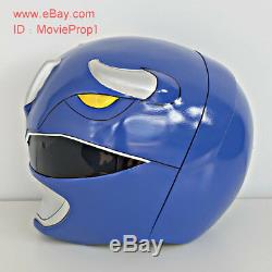 Blue Power Ranger Helmet Mighty Morphin Halloween Costume cosplay Props masks