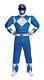 Blue Ranger Mighty Morphin Power Rangers Fancy Dress Up Halloween Adult Costume