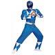 Blue Ranger Muscle Costume Power Rangers Halloween Fancy Dress