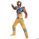 Boy's Gold Ranger Classic Muscle Costume Dino Charge