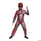 Boy's Red Ranger Classic Costume Power Rangers Movie 2017