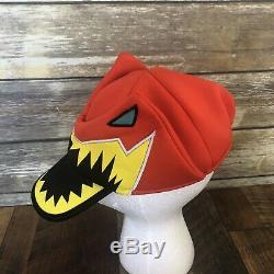 Boys Youth Power Rangers Dino Charge Costume Hat Halloween Cosplay Dress Up