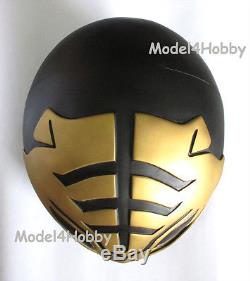 Cosplay! Mighty Morphin Power Rangers BLACK TIGER 1/1 Scale Helmet Hero TV Props