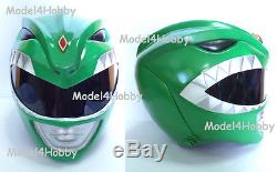 Cosplay! Mighty Morphin Power Rangers GREEN RANGER 1/1 Scale Helmet Action Hero
