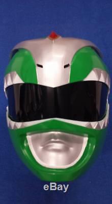 Cosplay! Mighty Morphin Power Rangers GREEN Ranger 1/1 Scale Helmet TV Props