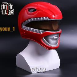 Cosplay Mighty Morphin Power Rangers The Movie Jason Red Wearable Helmet Mask