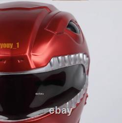 Cosplay Mighty Morphin Power Rangers The Movie Jason Red Wearable Mask Helmet