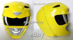 Cosplay! Mighty Morphin Power Rangers YELLOW RANGER 1/1 Scale Helmet Action Hero