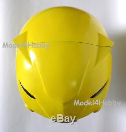 Cosplay! Mighty Morphin Power Rangers YELLOW RANGER 1/1 Scale Helmet Action Hero
