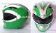 Cosplay! NEW Version Mighty Morphin Power Rangers GREEN 1/1 Scale Helmet Action