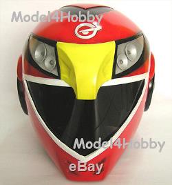 Cosplay! Power Rangers Go-onger GO-ON RED 1/1 Scale Helmet(Mask) Action TV Hero