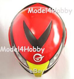 Cosplay! Power Rangers Go-onger GO-ON RED 1/1 Scale Helmet Mask Action TV Hero