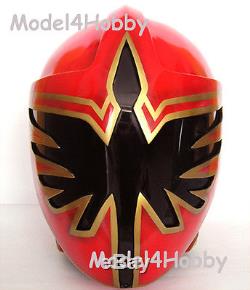 Cosplay! Power Rangers MYSTIC FORCE RED Ranger 1/1 Scale Helmet (Mask)