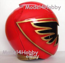 Cosplay! Power Rangers MYSTIC FORCE RED Ranger 1/1 Scale Helmet (Mask)