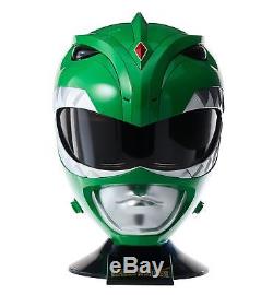 Cosplay Wearable Full Scale Green Tommy Mighty Morphin Power Rangers Helmet