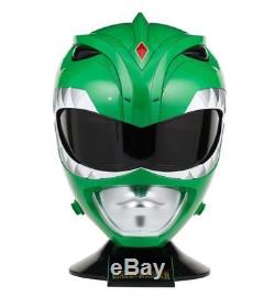 Cosplay Wearable Full Scale Green Tommy Mighty Morphin Power Rangers Helmet