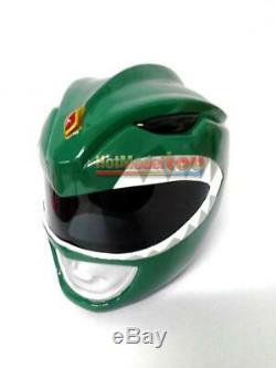 Cosplay helmet Green POWER RANGERS Dragon mighty morphine costume halloween