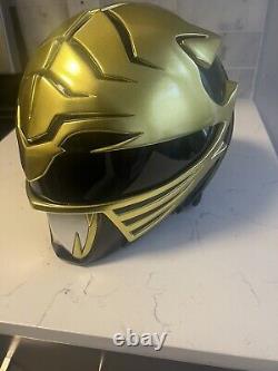 Custom Legacy (Jason David Frank) White Power Ranger Cosplay Helmet