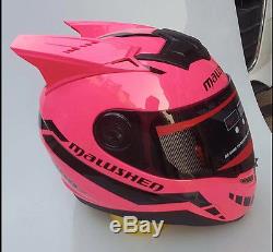 DOT Mask Rider, Power Ranger Stlye Cosplay Motorcycle Helmet Full Face Bikers