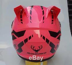 DOT Mask Rider, Power Ranger Stlye Cosplay Motorcycle Helmet Full Face Bikers