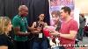 Danny Receives The Red Ranger Helmet At Power Morphicon 2014