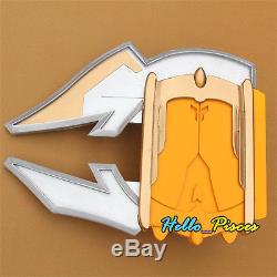 Exclusive Made Power Rangers Megaforce Goseiger Yellow Weapon PVC Cosplay Prop
