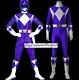 FREE WW SHIP Mighty Morphin Power Ranger Blue Triceratops Costume Cosplay SET
