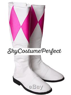 FREE WW SHIP Mighty Morphin Power Ranger Pink Pterodactyl Costume Cosplay SET
