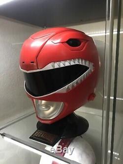 FULL SIZE Legacy Red Ranger Helmet Bandai COSPLAY