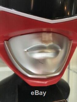 FULL SIZE Legacy Red Ranger Helmet Bandai COSPLAY