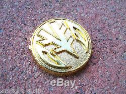 Flawed Ranger Tiger Power Coin V1 Cosplay Prop Metal Gold 1991-92 Morpher Toy