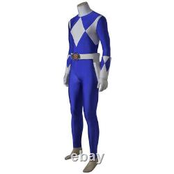 For Dino Rangers Uniform Blue Ranger Cosplay Costume Zyuranger Bodysuit Jumpsuit