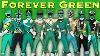 Forever Green Power Rangers X Super Sentai Cosplay