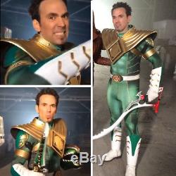 GREEN POWER RANGER GUARDS GLOVES BOOTS from BAT IN THE SUN JDF Costume Cosplay