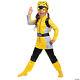 Girl's Yellow Ranger Muscle Costume Beast Morphers