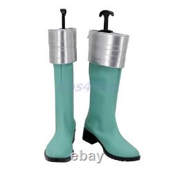 Gokai Green Shoes Kaizoku Sentai Gokaiger Cosplay Boots