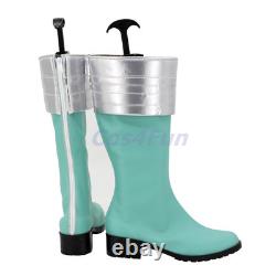 Gokai Green Shoes Kaizoku Sentai Gokaiger Cosplay Boots