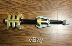 Gold Ranger Staff Vintage Bandai Power Rangers Zeo Cosplay Weapon 1996