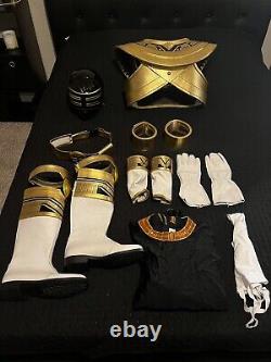 Gold Zeo Power Ranger costume Aniki Cosplay