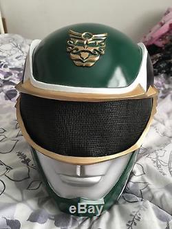 Gosei Green Custom Helmet RARE Costume Cosplay Goseiger Power Rangers Megaforce