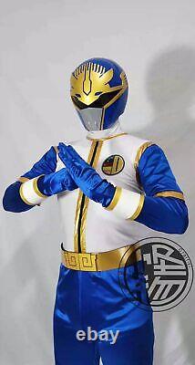 Gosei Sentai Dairanger 1/1 Scale Blue JIANG ER Cosplay Set Wearable Custom Prop