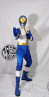 Gosei Sentai Dairanger 1/1 Scale Blue JIANG ER Cosplay Set Wearable Custom Prop