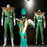 Green Dragon Ranger Mighty Morphin Power Ranger Burai Cosplay Costume Hallowmas